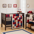 Nautica Kids Quinten Nursery Crib Bedding & Decor Set