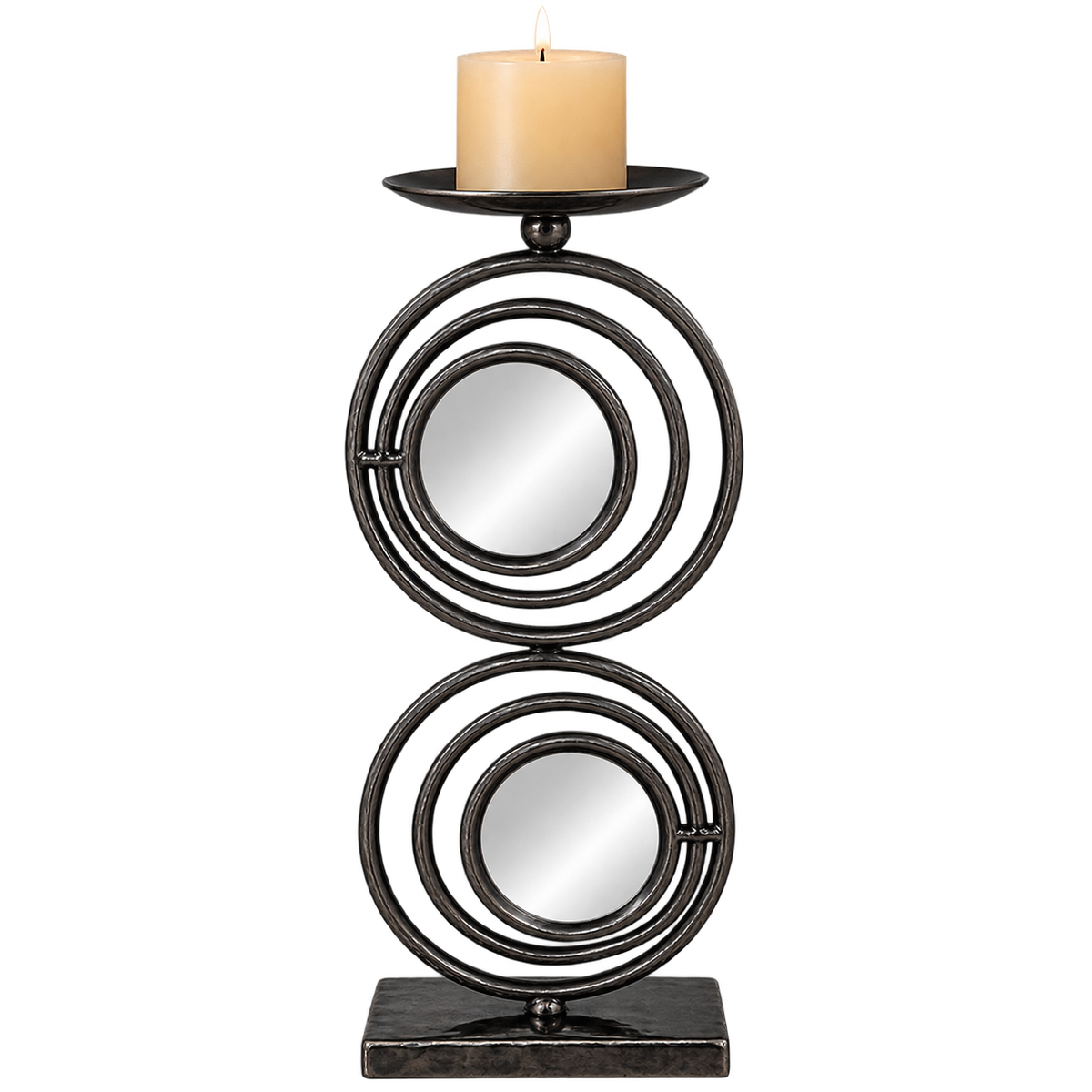 Mirror Candle Stand