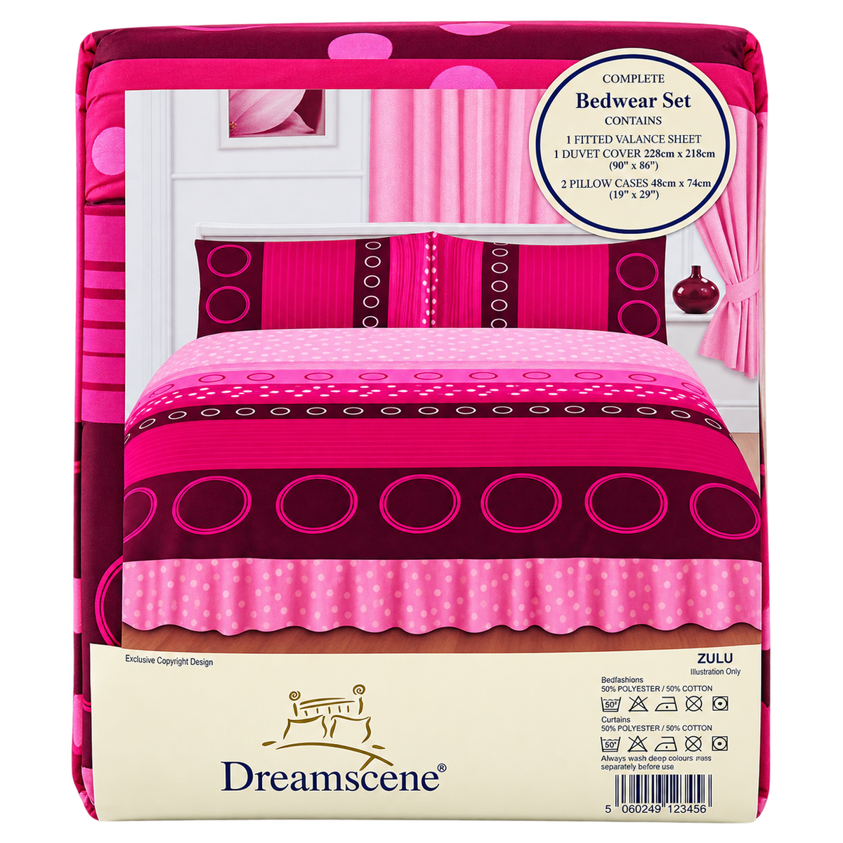 Dreamscene Zulu King Size Duvet Set