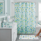 Multi-colored polka dot Kids bathroom Set