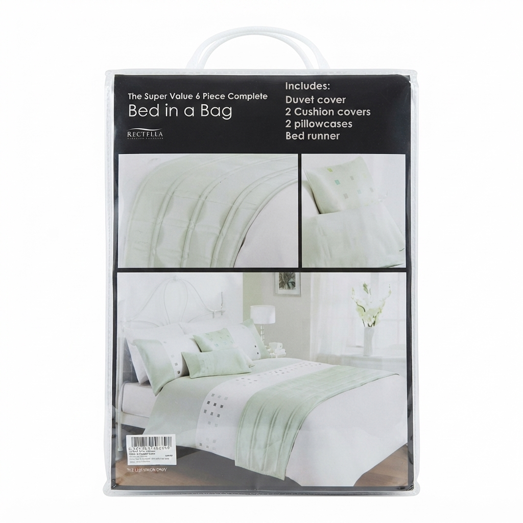 Rectella 6 Piece King Size Duvet Set