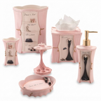 Dressed to Thrill Fashion Theme Bathroom Accessories & Decor Mega-Bundle