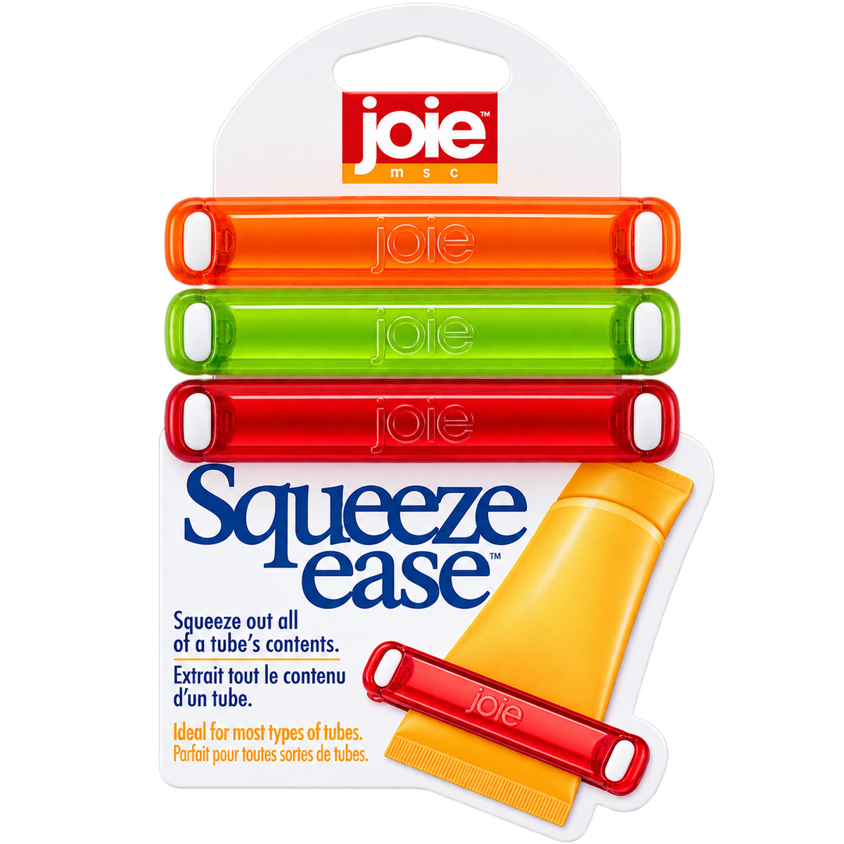 Joie Squeeze Ease Toothpaste and Lotion Tube Squeezer - 3 pack