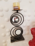 Mirrored Candle stand