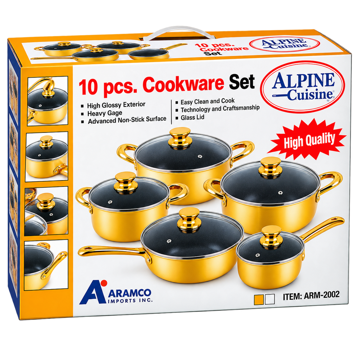 Alpine Cuisine Cookware Set