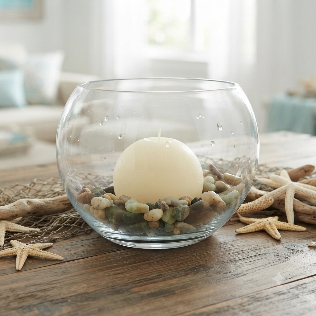 Terra Glass Candle Holder