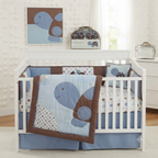 Kids Line Mod Turtle Nursery Crib Bedding & Decor Collection Mega-Bundle